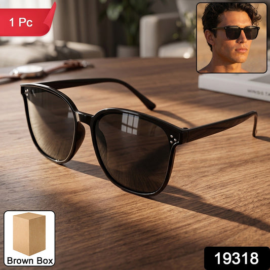 Pack of stylish black sunglasses with UV tinted lenses