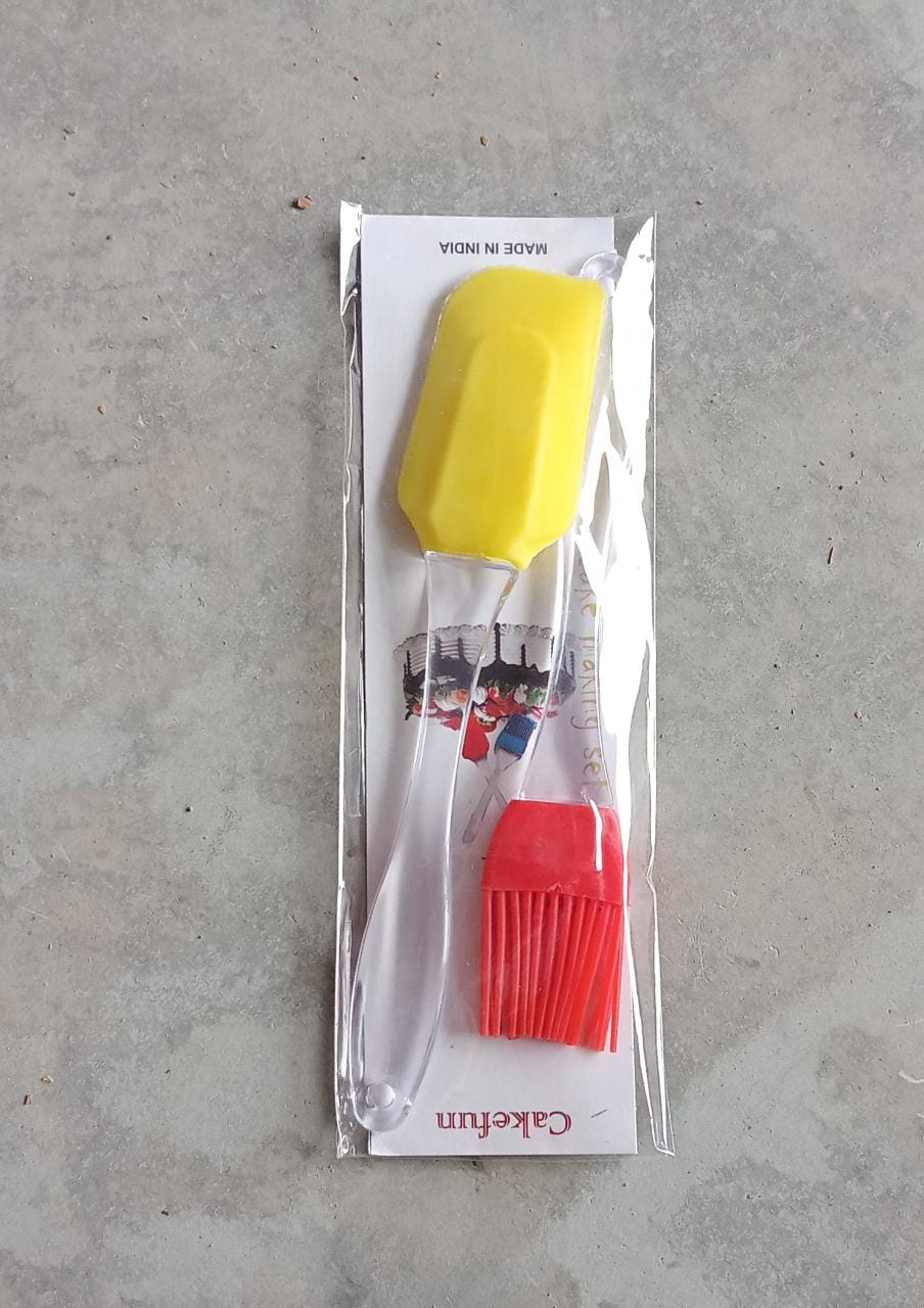 Silicone Spatula Pastry Brush Set – Non-Stick Baking Tools | Bake & Dwell