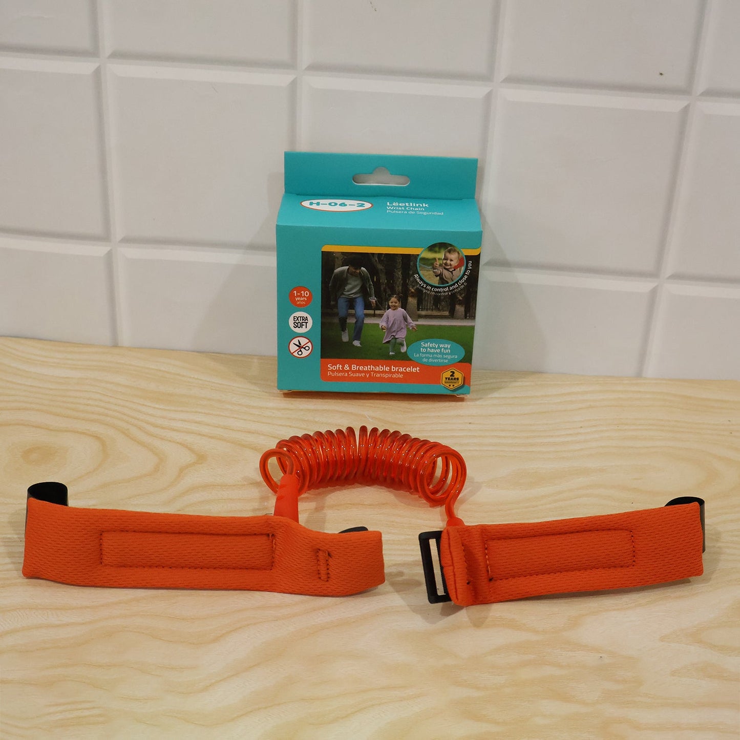 Baby Safety Harness – 2.5M Anti-Lost Wrist Link for Kids | Mini Safy