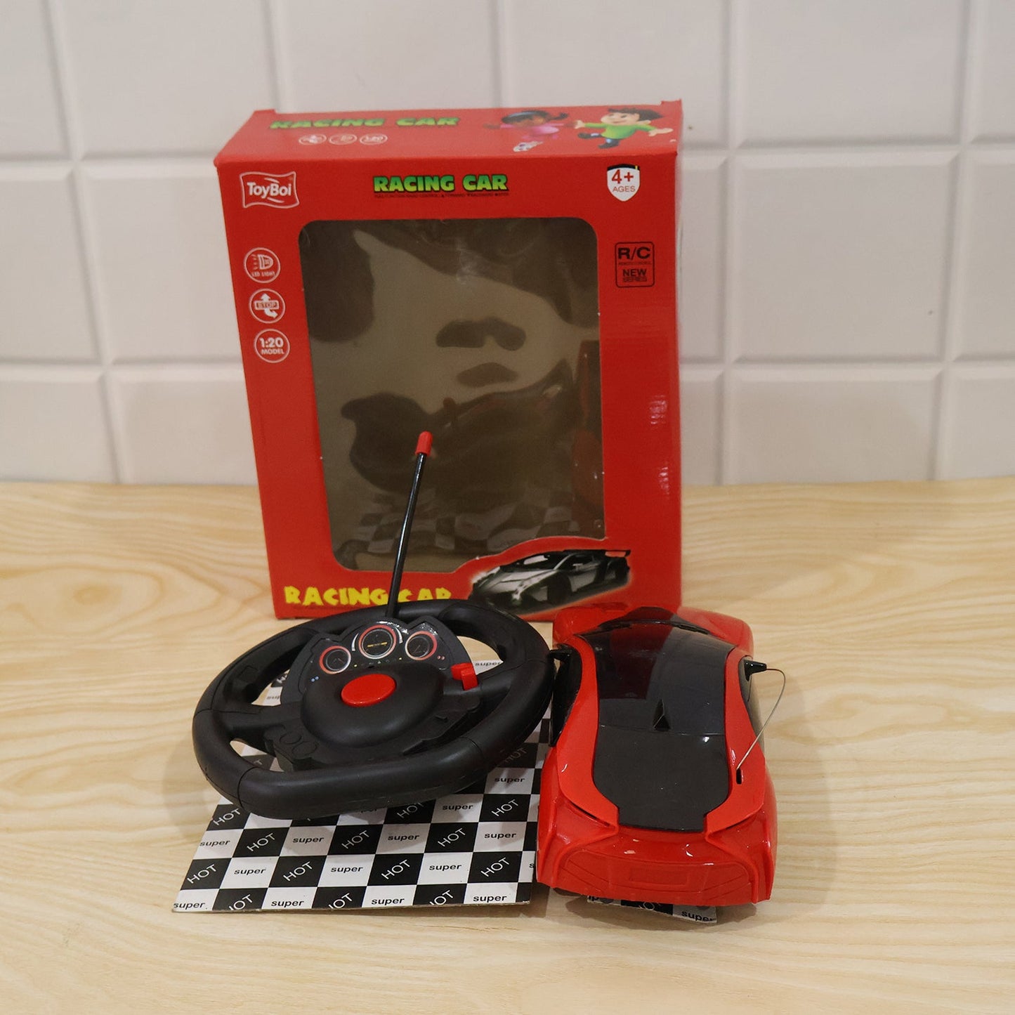 Remote Control Car for Kids – Fast Steering & Lights | Spark Tots