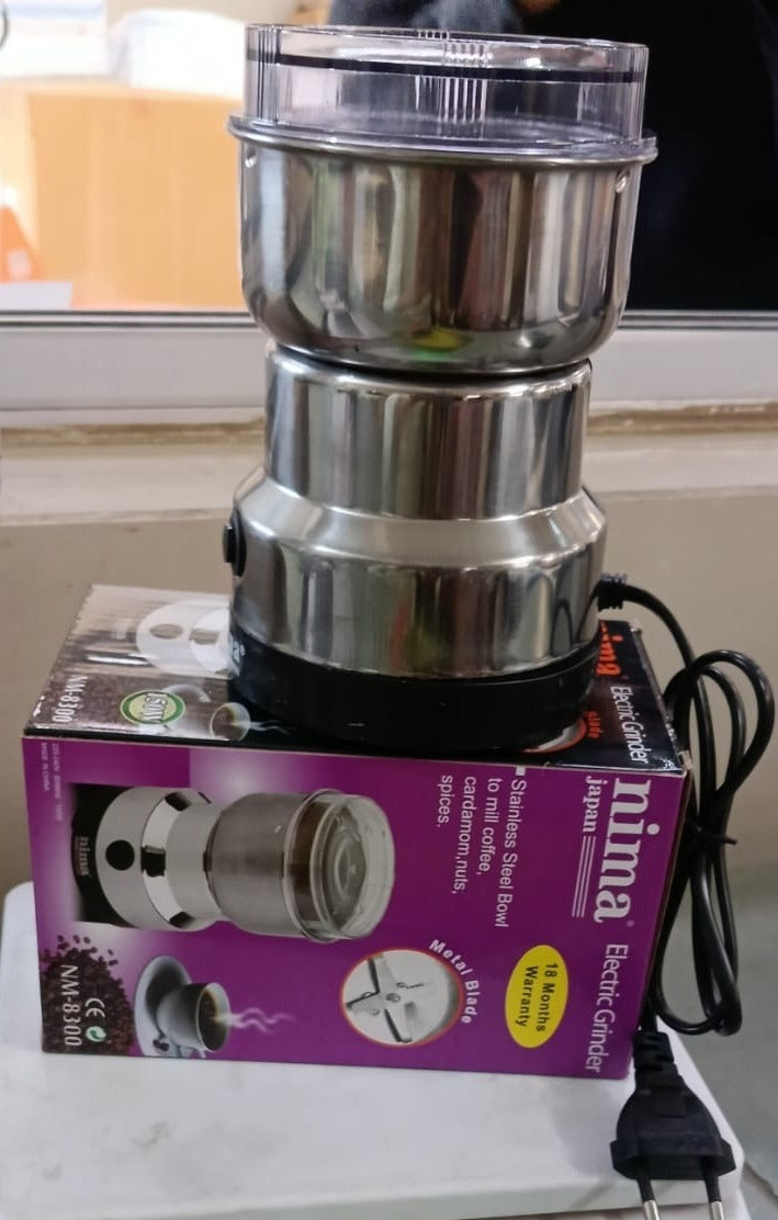 Electric Spice Grinder – Mini Stainless Steel for Coffee & Masala | ChefAura