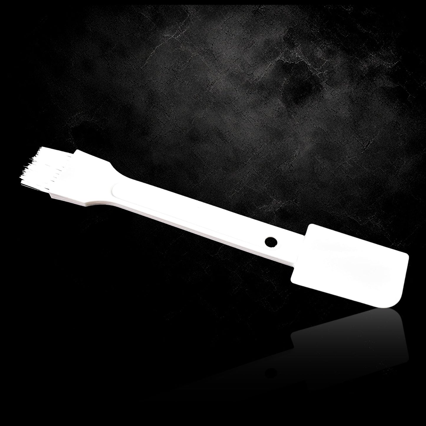 Multipurpose cleaning brush for window sill grooves.