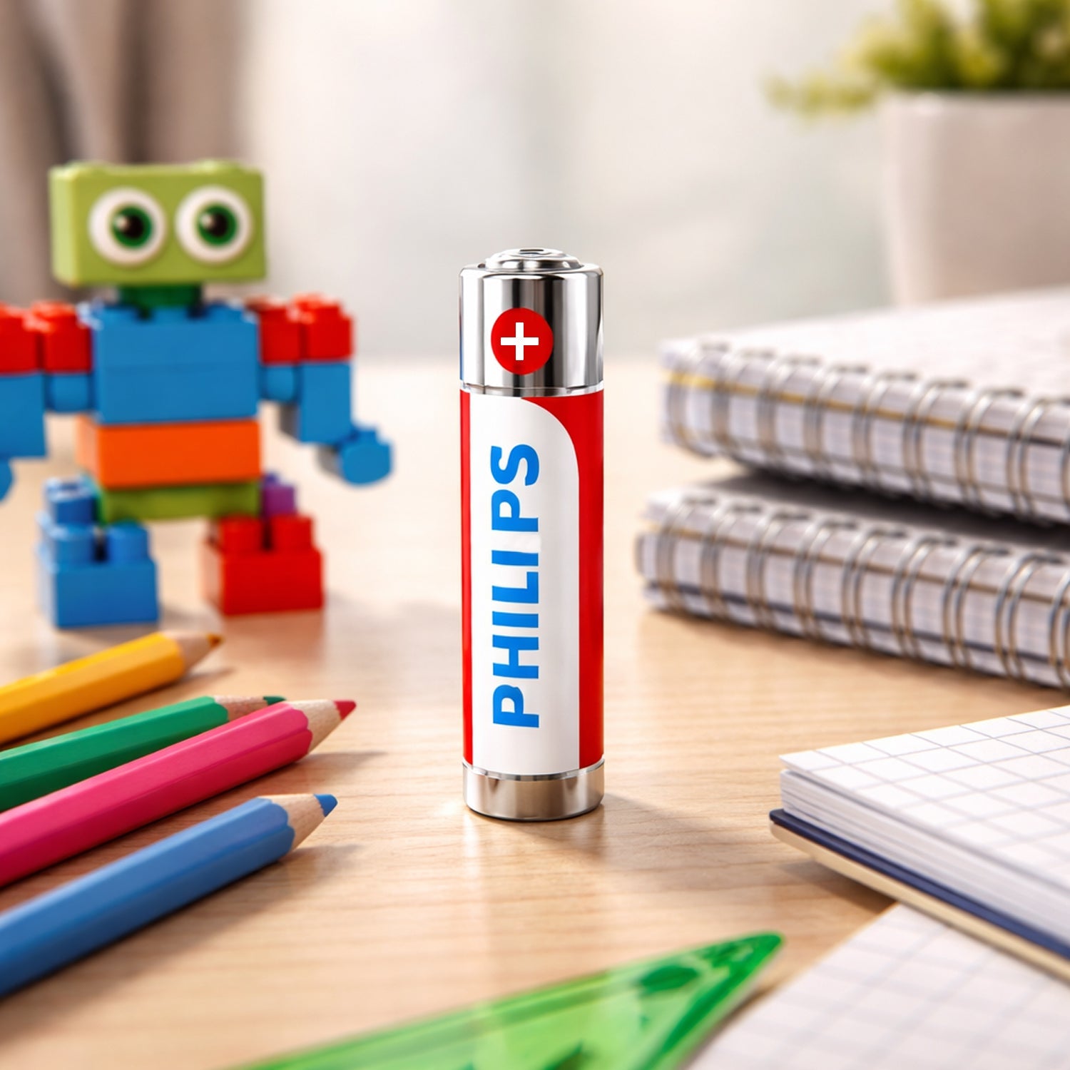 AAA ultra alkaline battery packaging image showing single cell battery