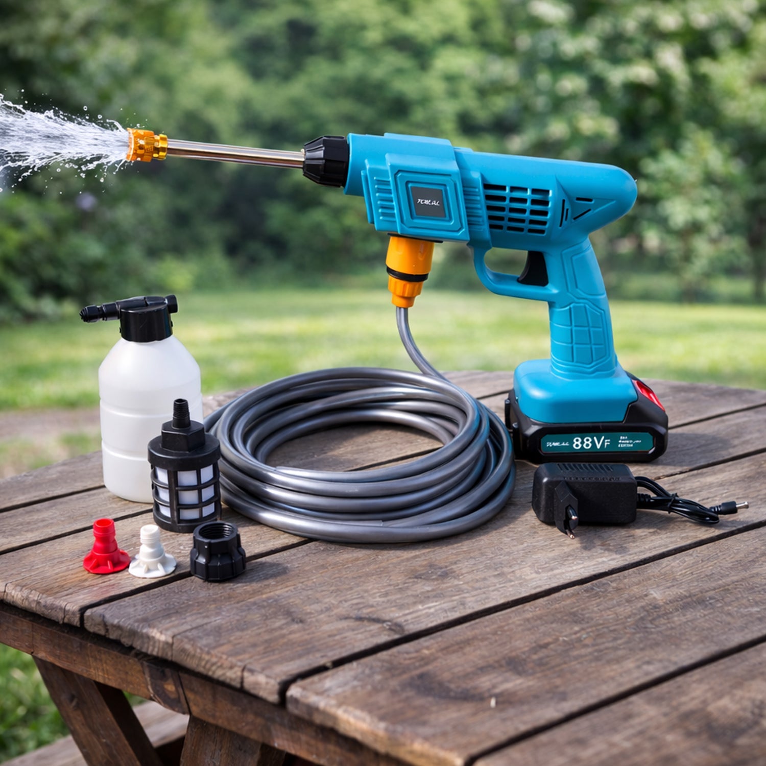 Car Washer Gun wireless high pressure washer showing main product