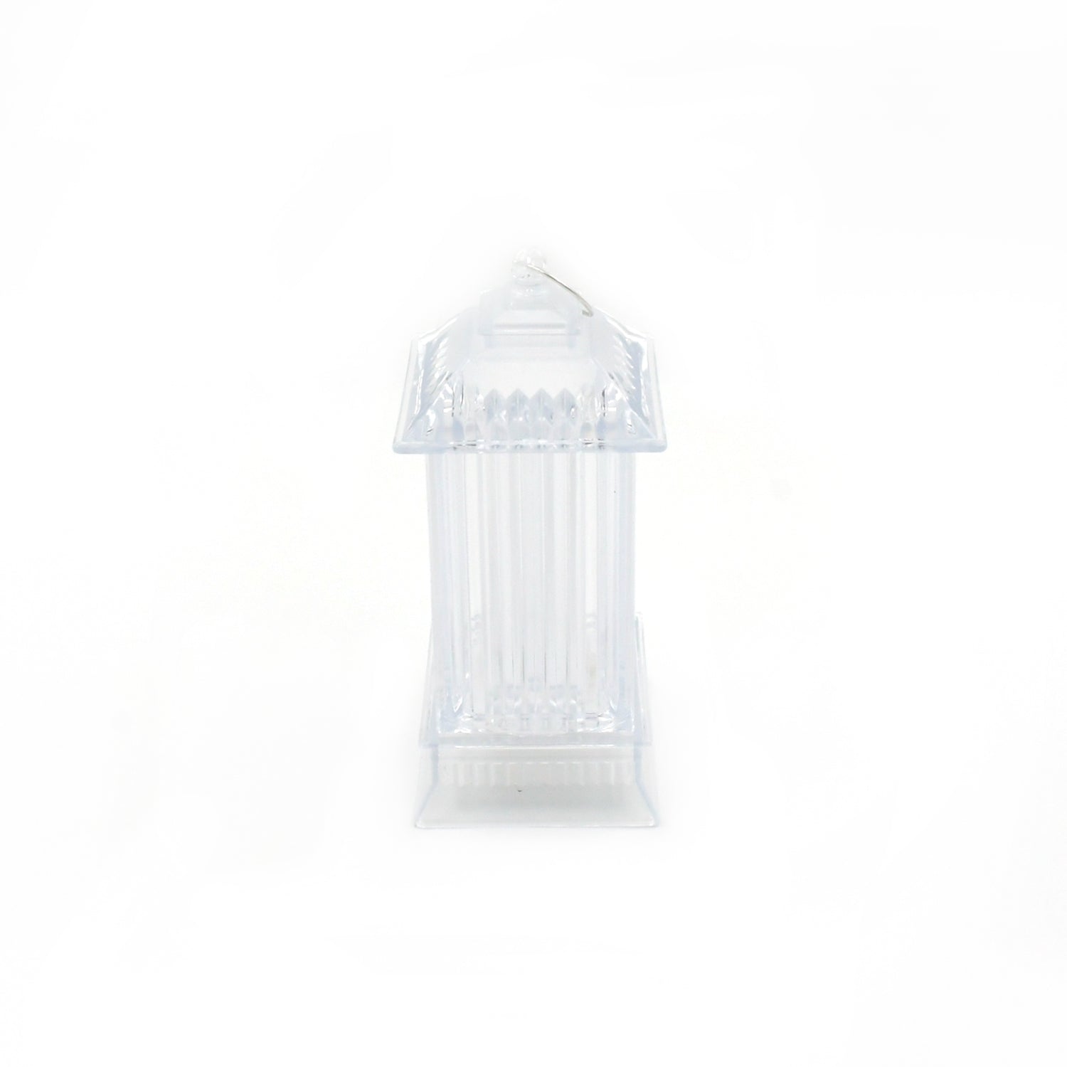 Crystal candle light with a realistic LED flickering effect, ideal for parties.