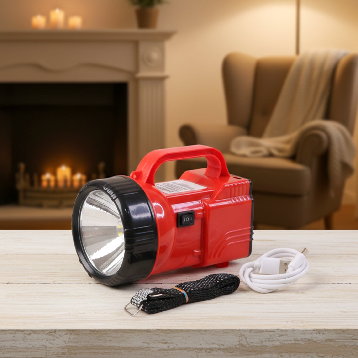 Top carry handle of OMEGA LED Emergency Lantern