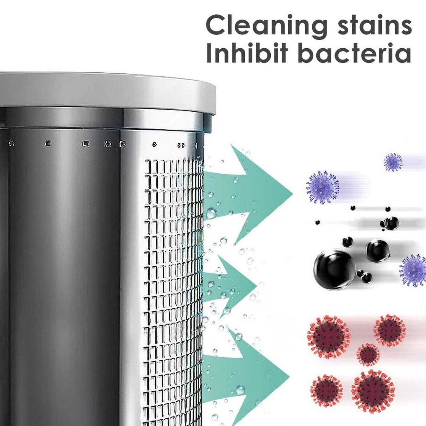 Washing machine cleaner effectively removing stubborn stains.