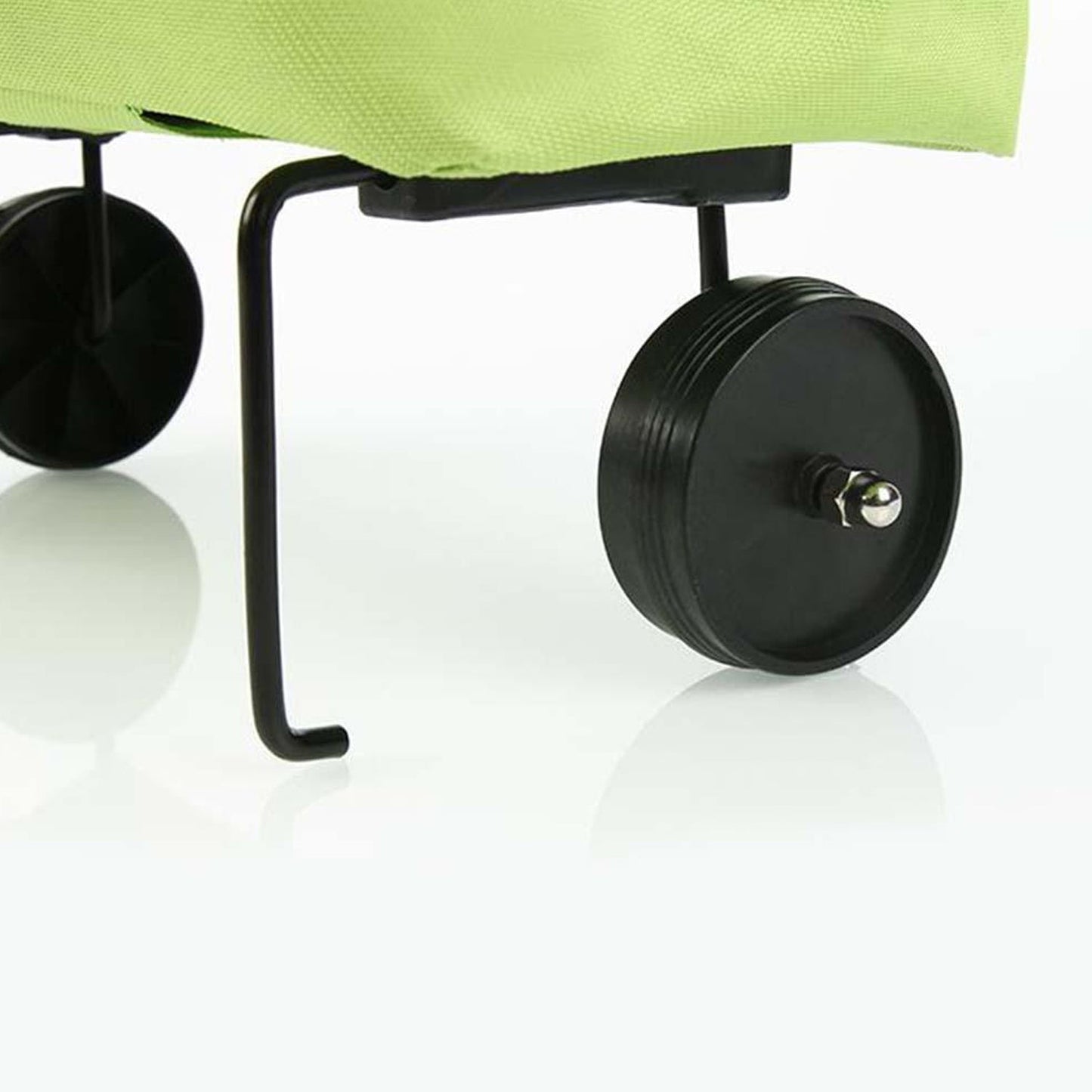 FERVENT foldable trolley bag demonstrating its compact folded state for easy storage.