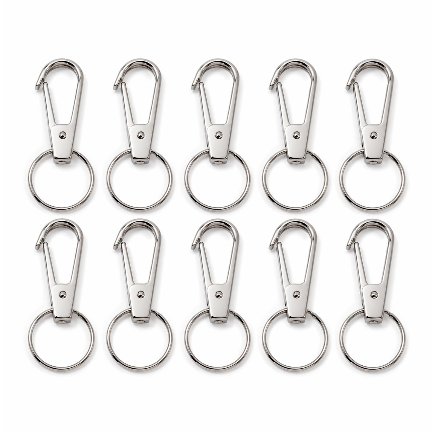 Organizing keys with heavy duty metal clips