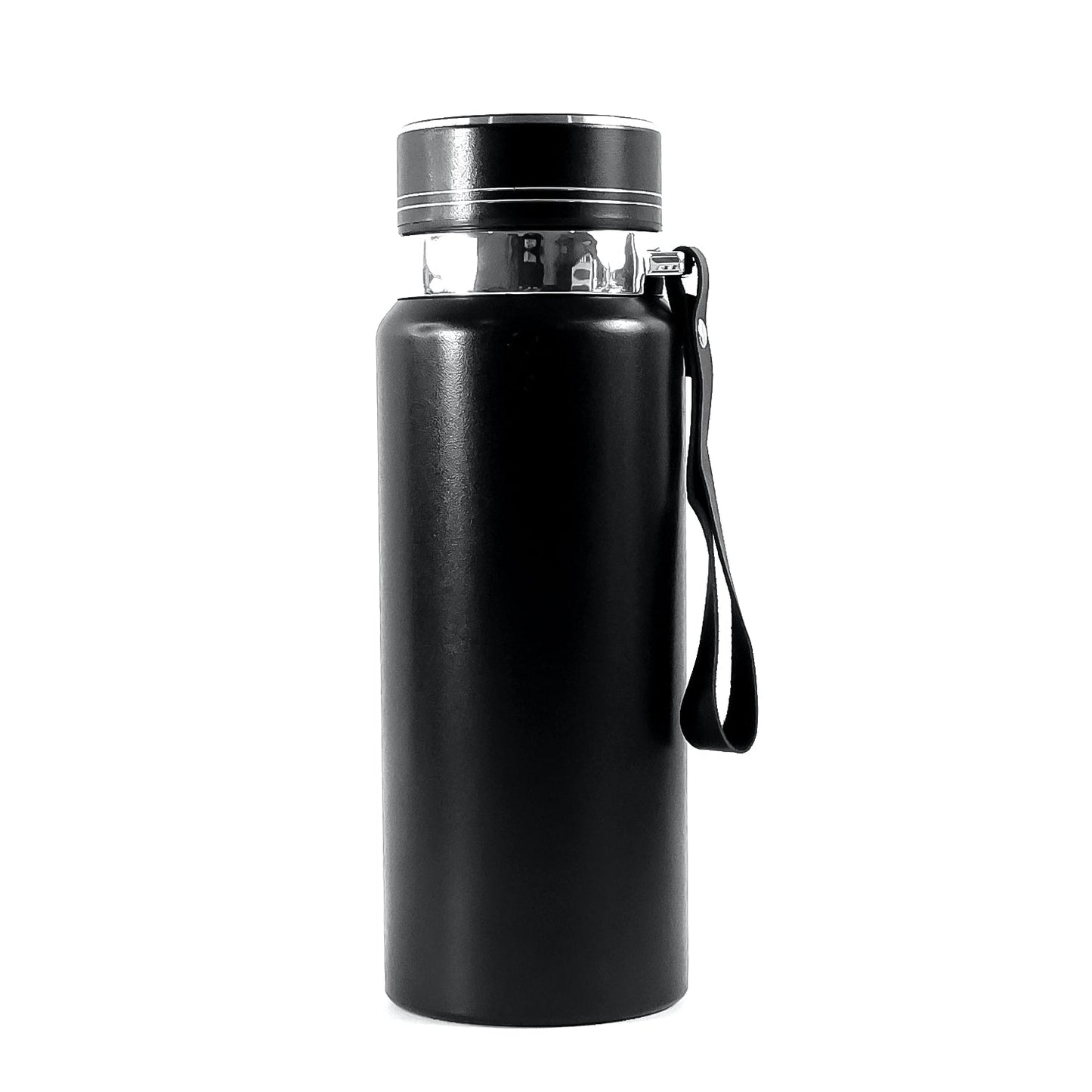 Durable 800ml stainless steel thermos flask, perfect for travel.