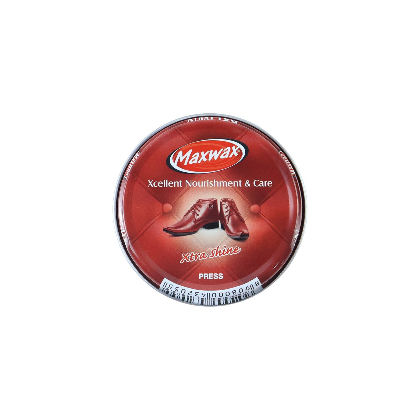 Smooth finish brown shoe cream suitable for quick touch-ups and daily shoe care.