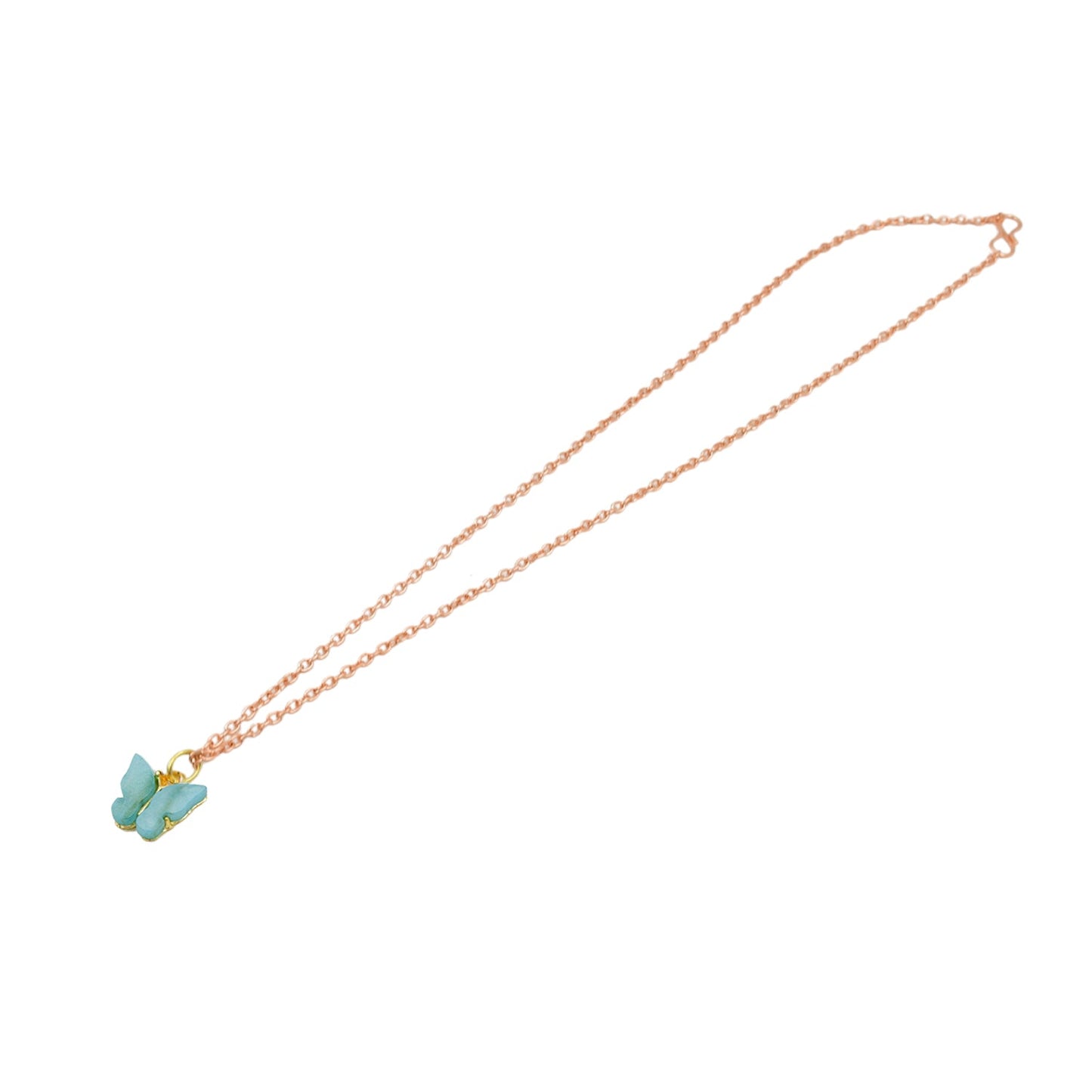 Charm chain necklace featuring a delightful mix of colourful motifs.