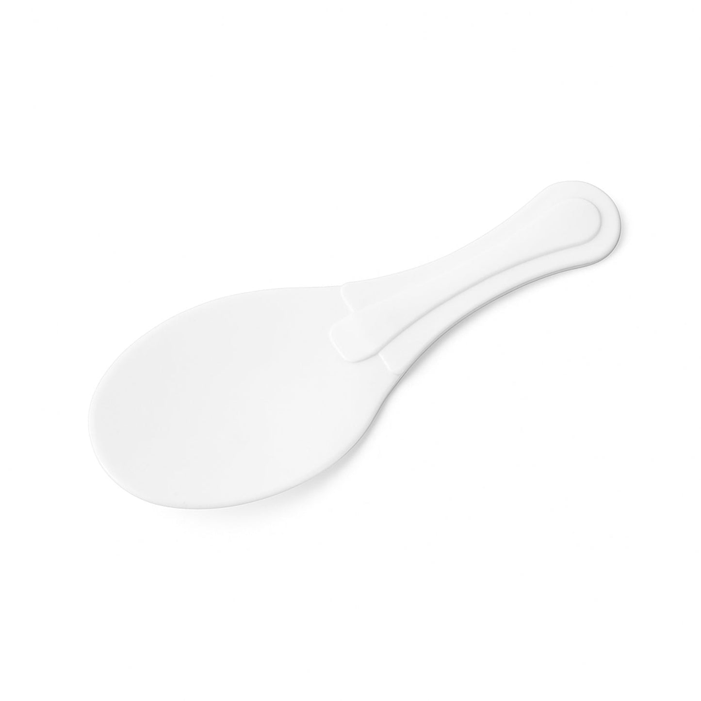 Durable and lightweight rice serving spoon with ergonomic handle