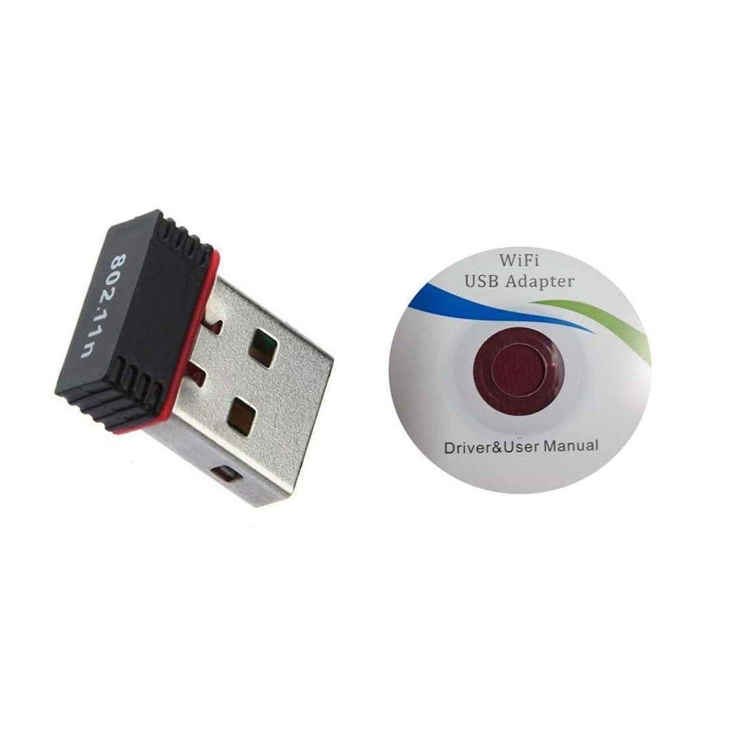 Mini Wi-Fi adapter USB dongle for laptop and computer wireless connection