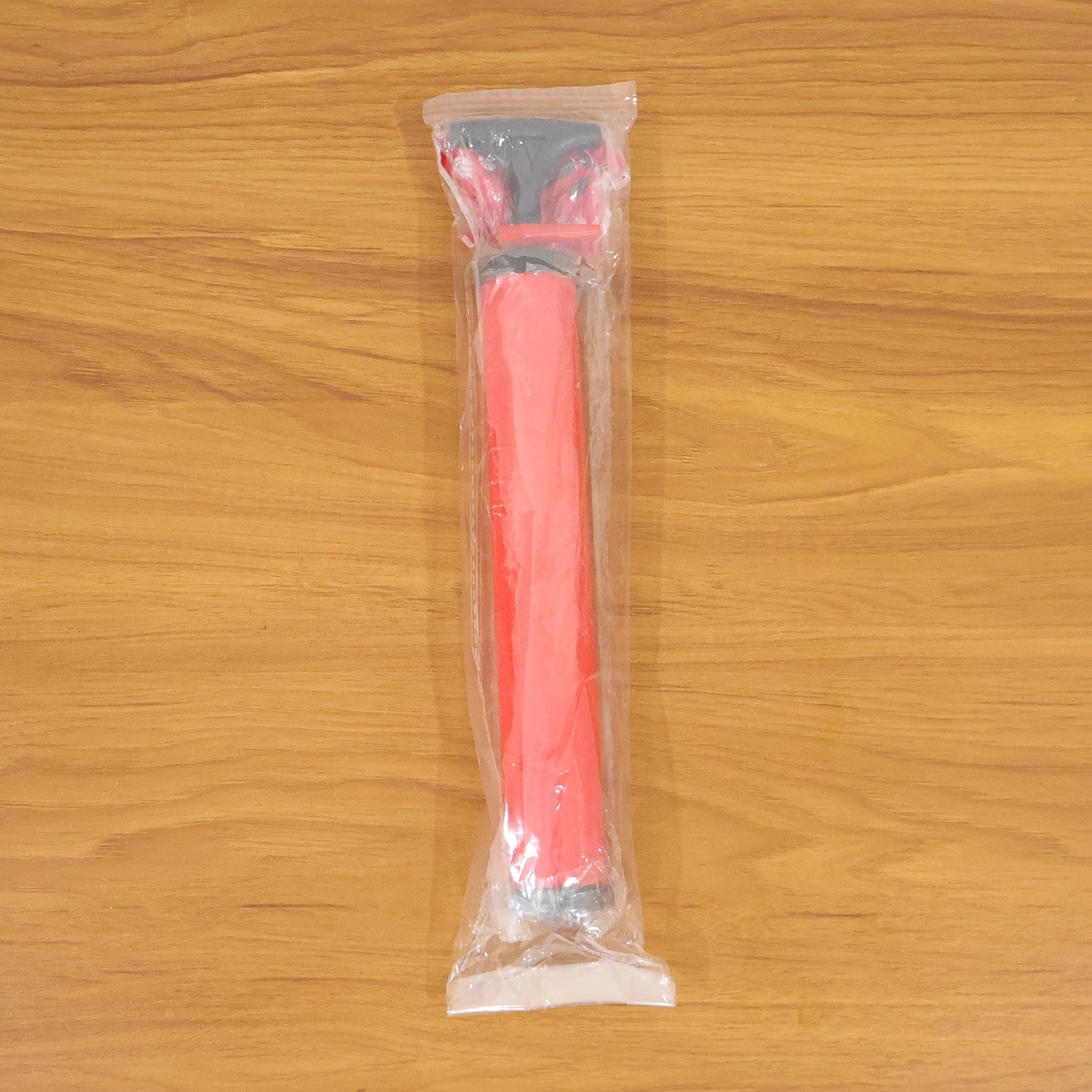 Multiple angles showcasing the compact and portable 28 cm plastic ball pump.