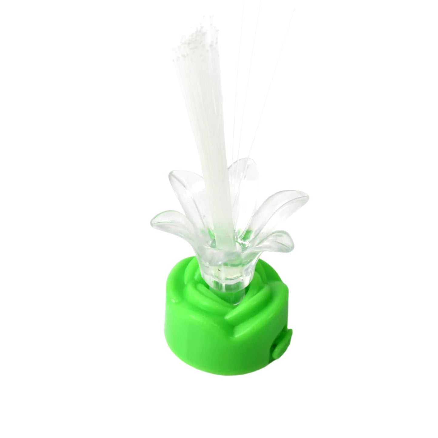Multicolor LED candlelight decoration illuminating a space.