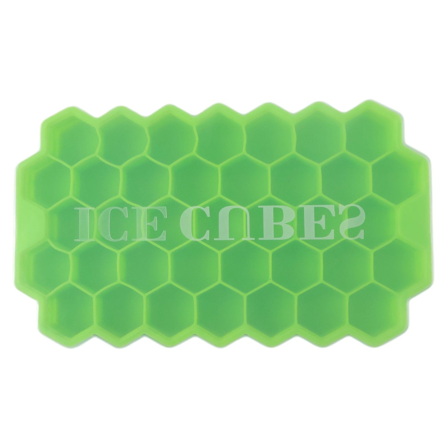 Stackable honeycomb ice mold tray for stylish icy drinks