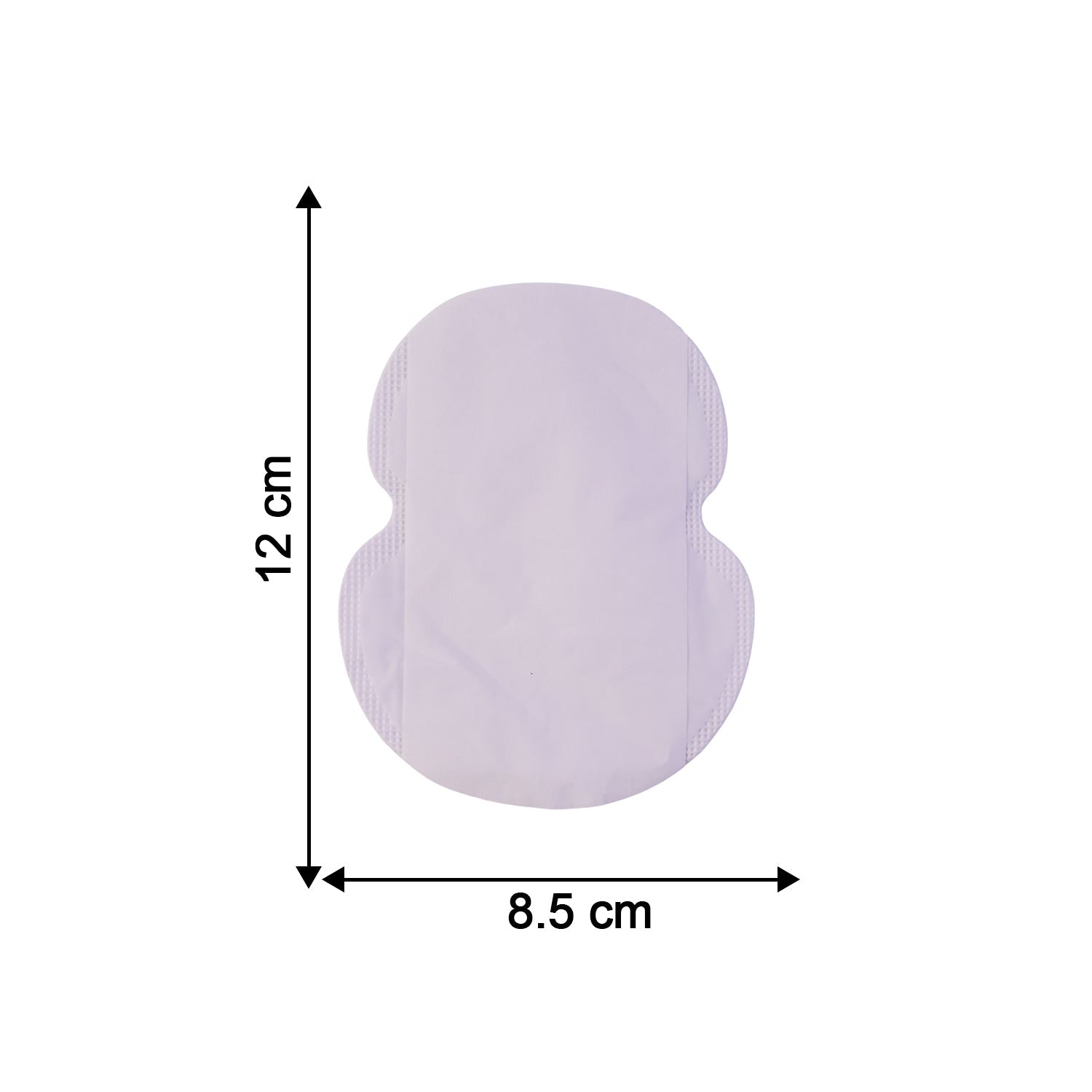 10-piece pack of underarm sweat pads for daily use