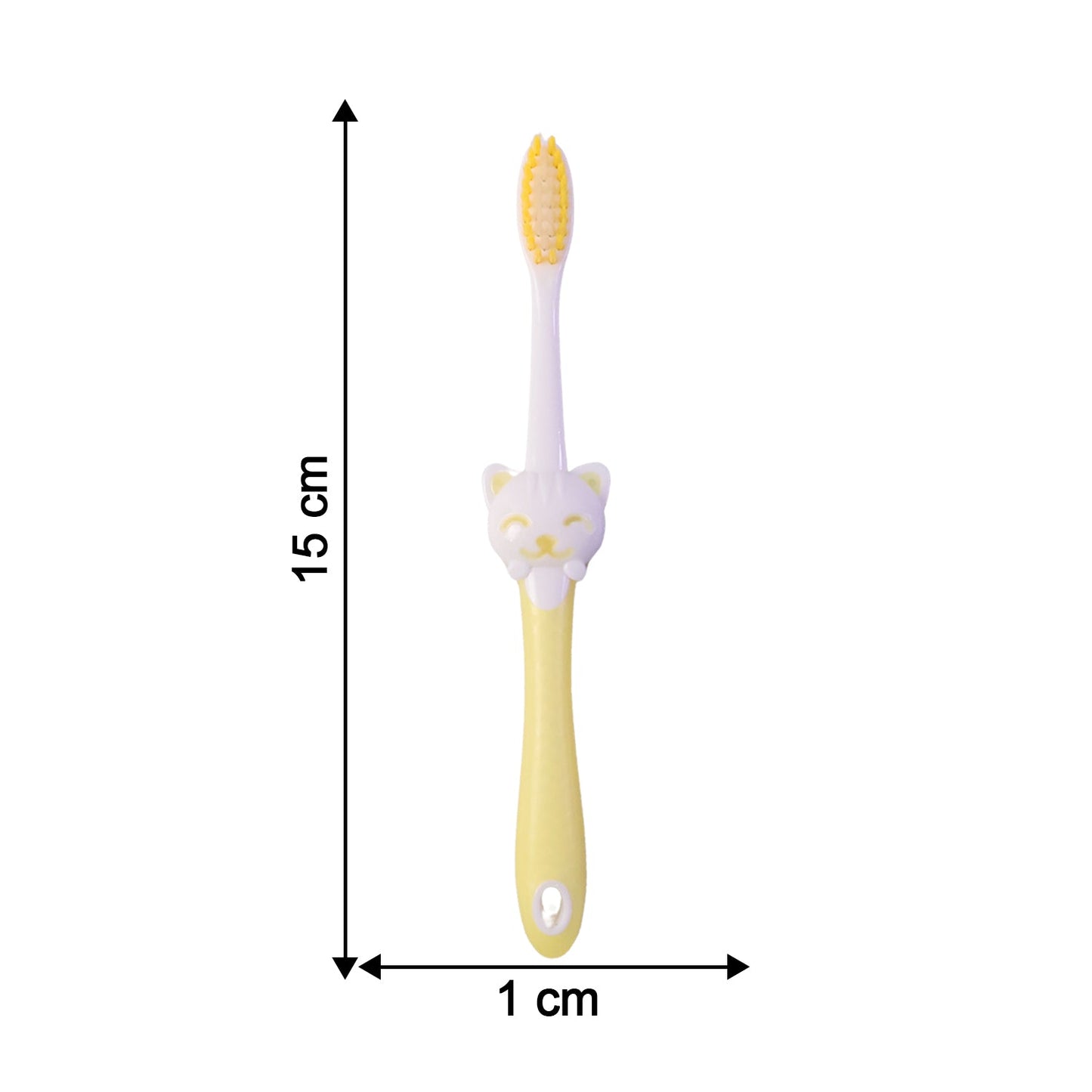 Kids toothbrush with soft bristles and fan toy detail