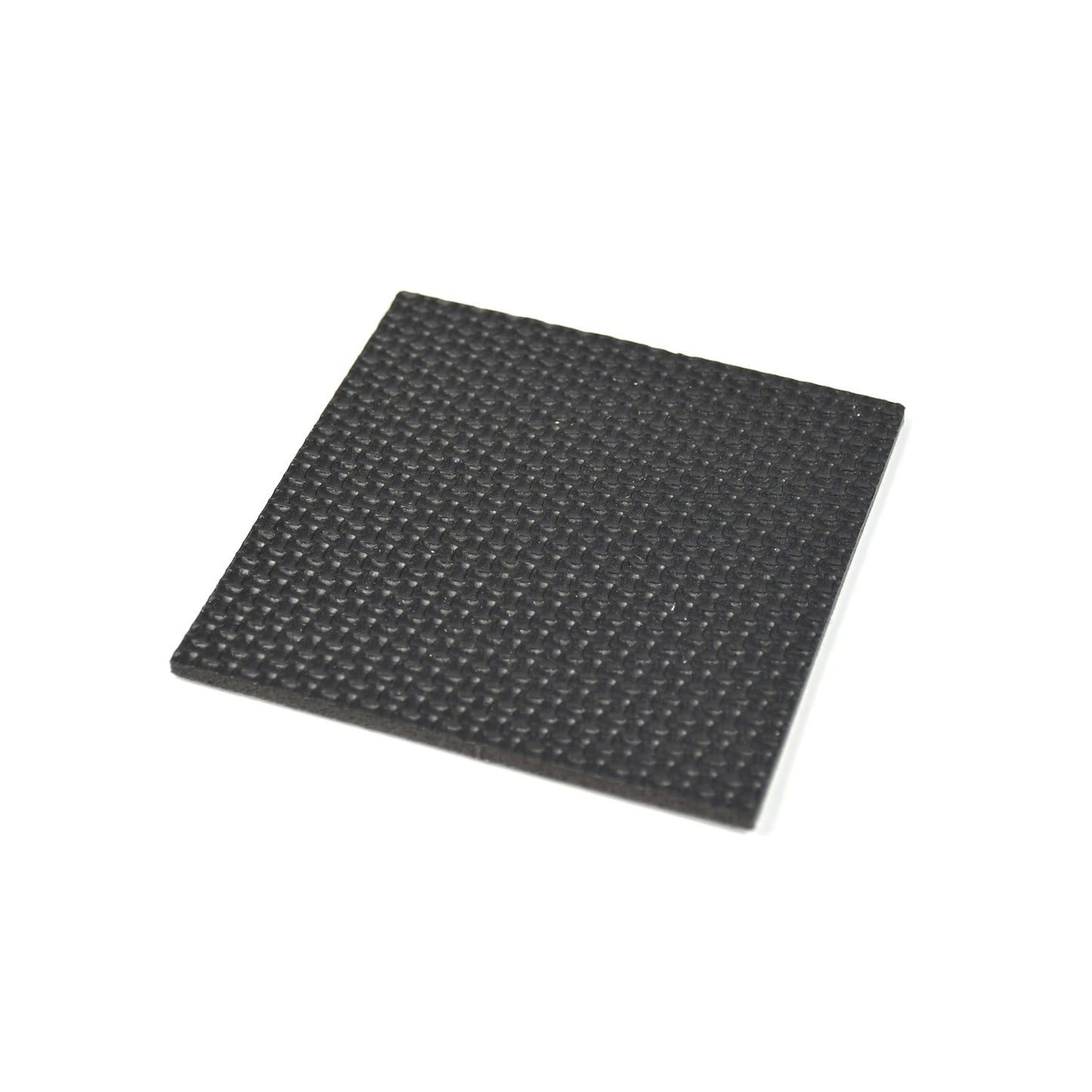 Multiple uses of self-adhesive anti-slip furniture pads on various household items.