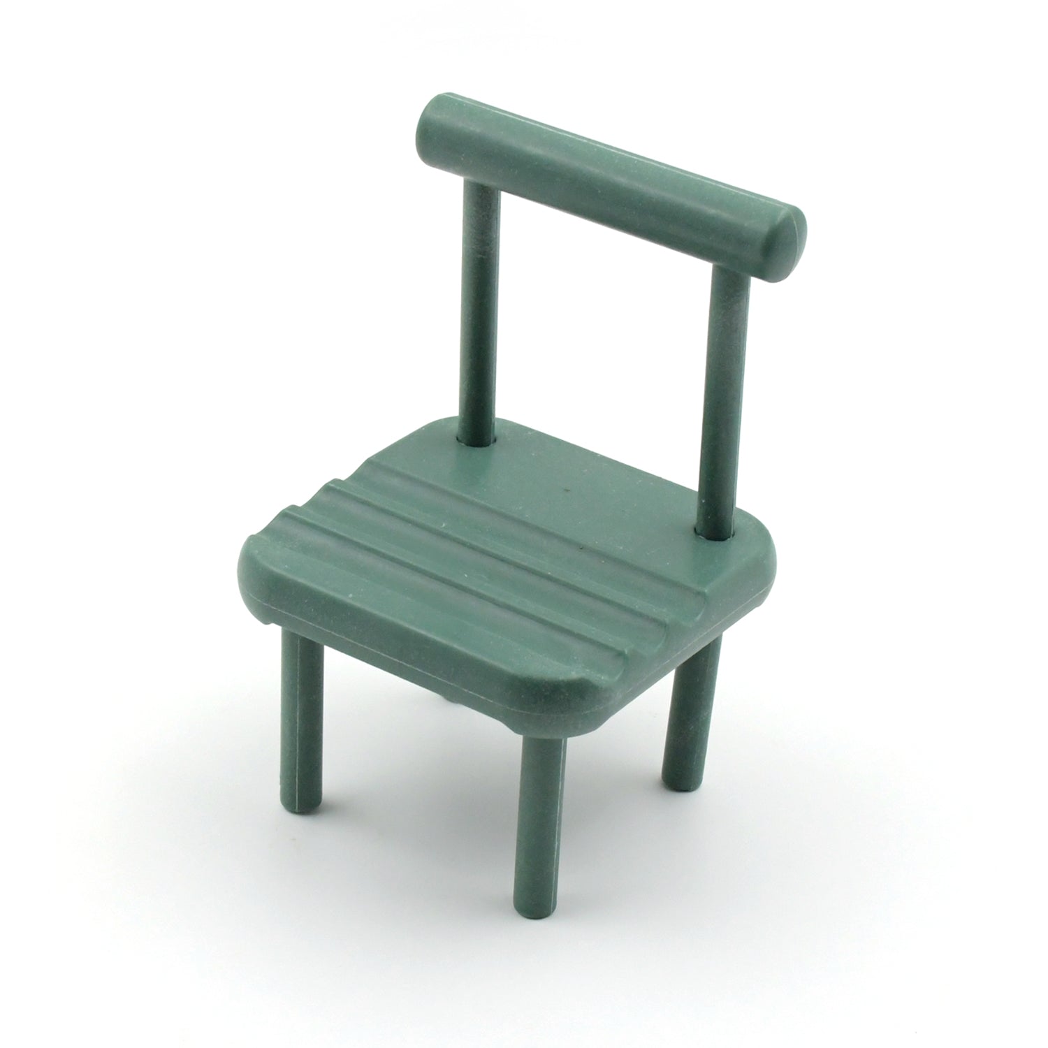 The wooden Mini Chair Phone Stand displayed from a different angle, showcasing its cute design.