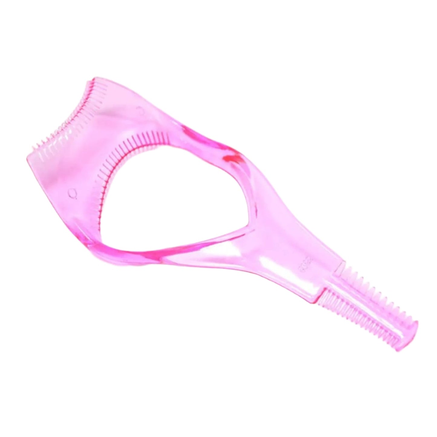 Ergonomic design of the BeautyBare 3-in-1 Eyelash Tool for comfortable grip.