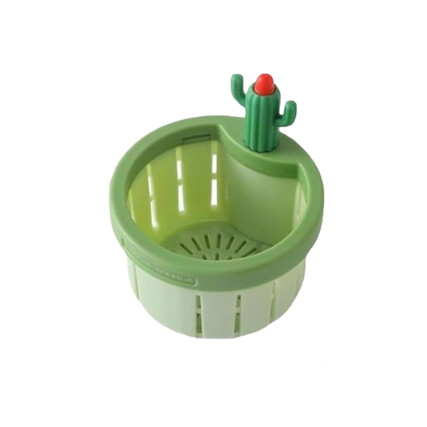 Efficient food waste collector filter for a hygienic kitchen sink.
