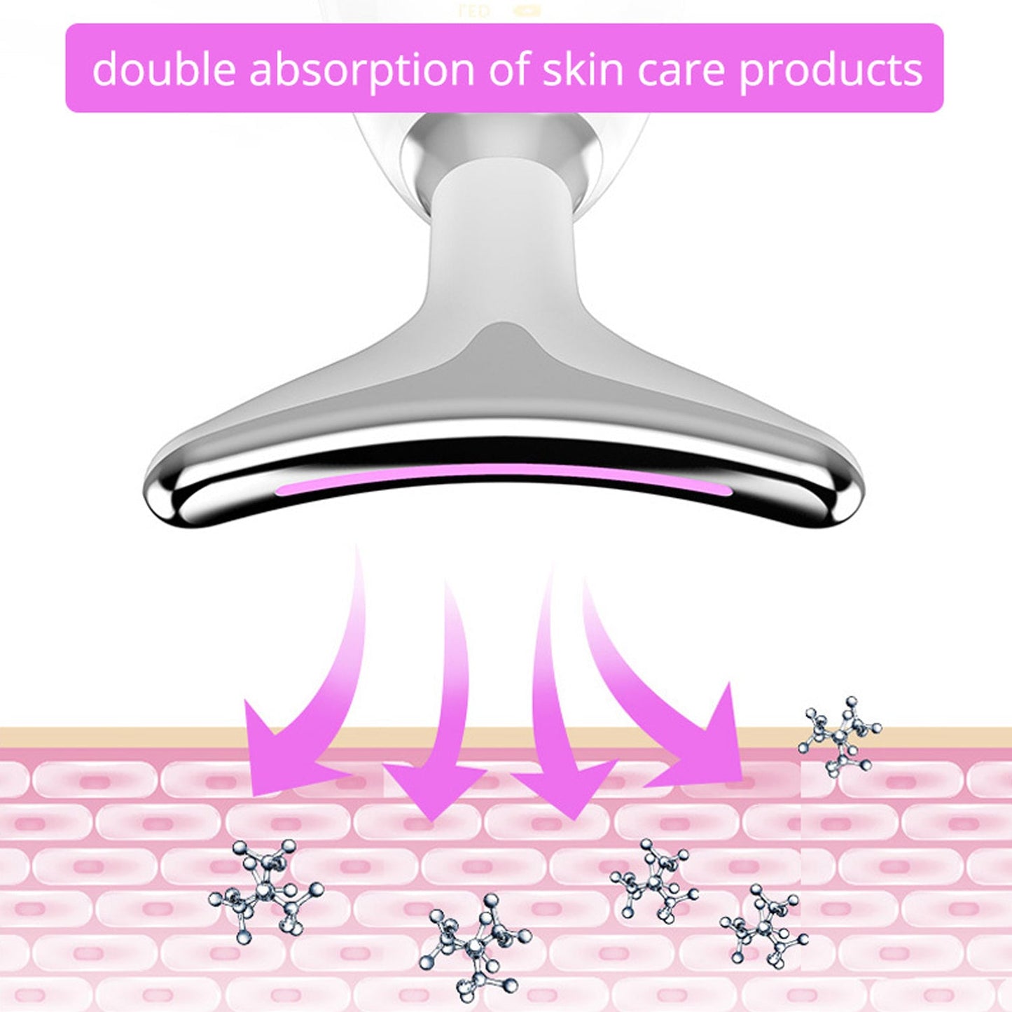 Anti-aging electric face massager for wrinkle reduction