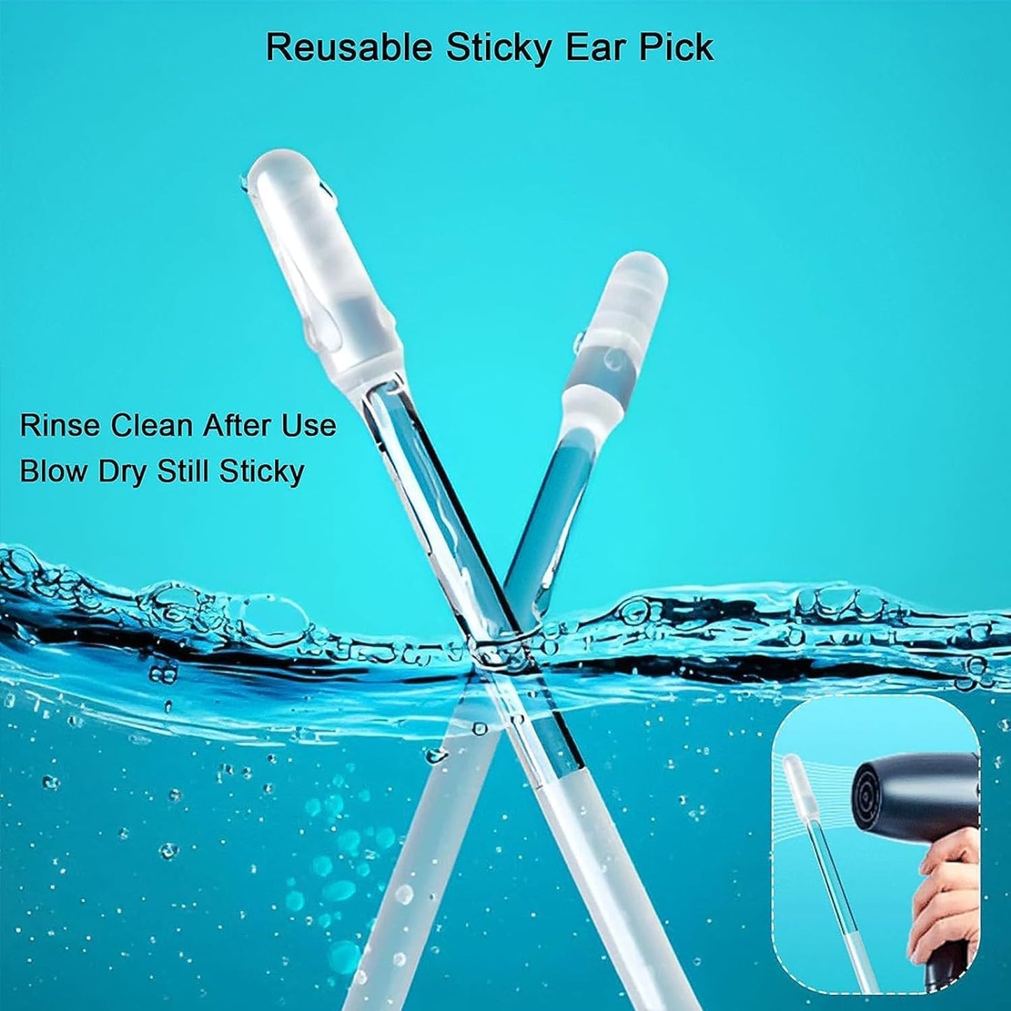 Packaging for the Arrive Kit reusable ear wax cleaner.