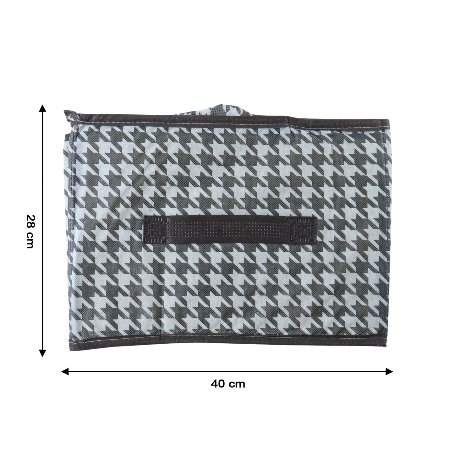 Home organization foldable fabric storage basket