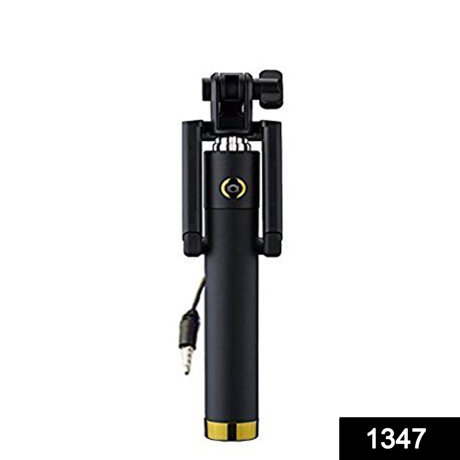 selfie stick in its retail packaging, ready for shipping.