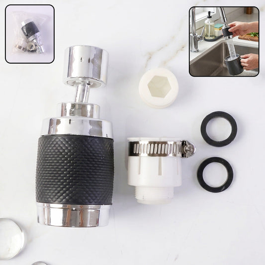 360° rotatable kitchen faucet sprayer with splash-proof filter