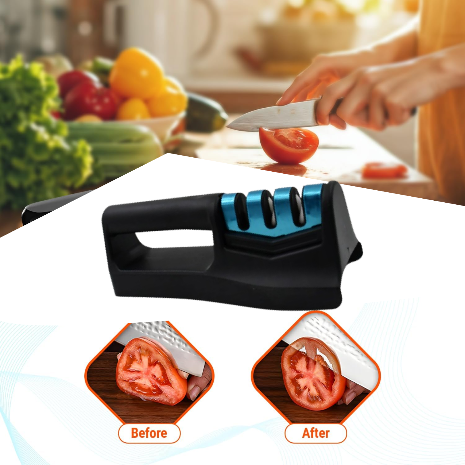Knife sharpener pack