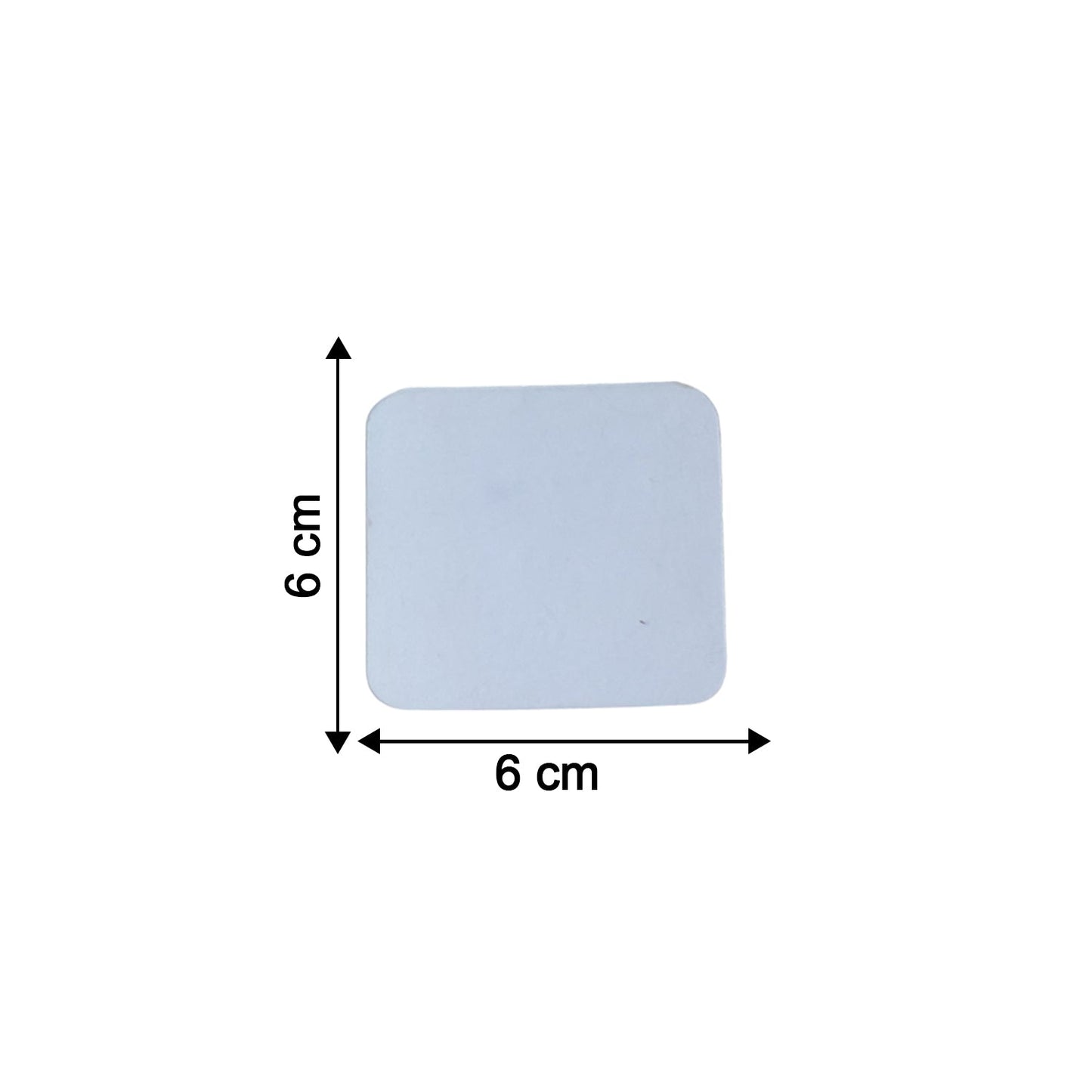 Size guide for nano adhesive gel pad