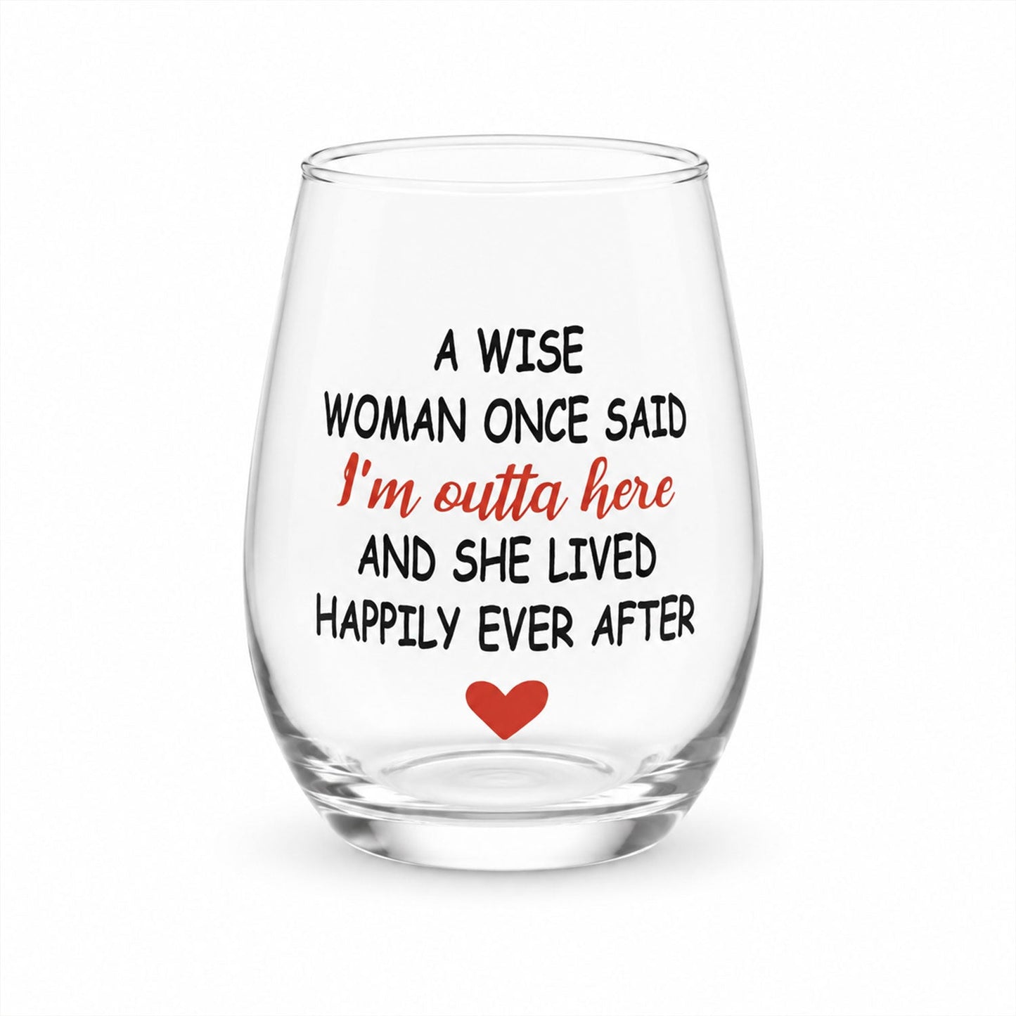 Elegant transparent glass tumbler for wine or juice