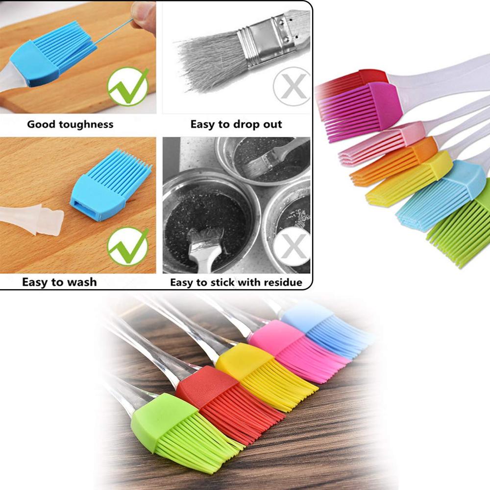 Silicone Spatula Pastry Brush Set – Non-Stick Baking Tools | Bake & Dwell