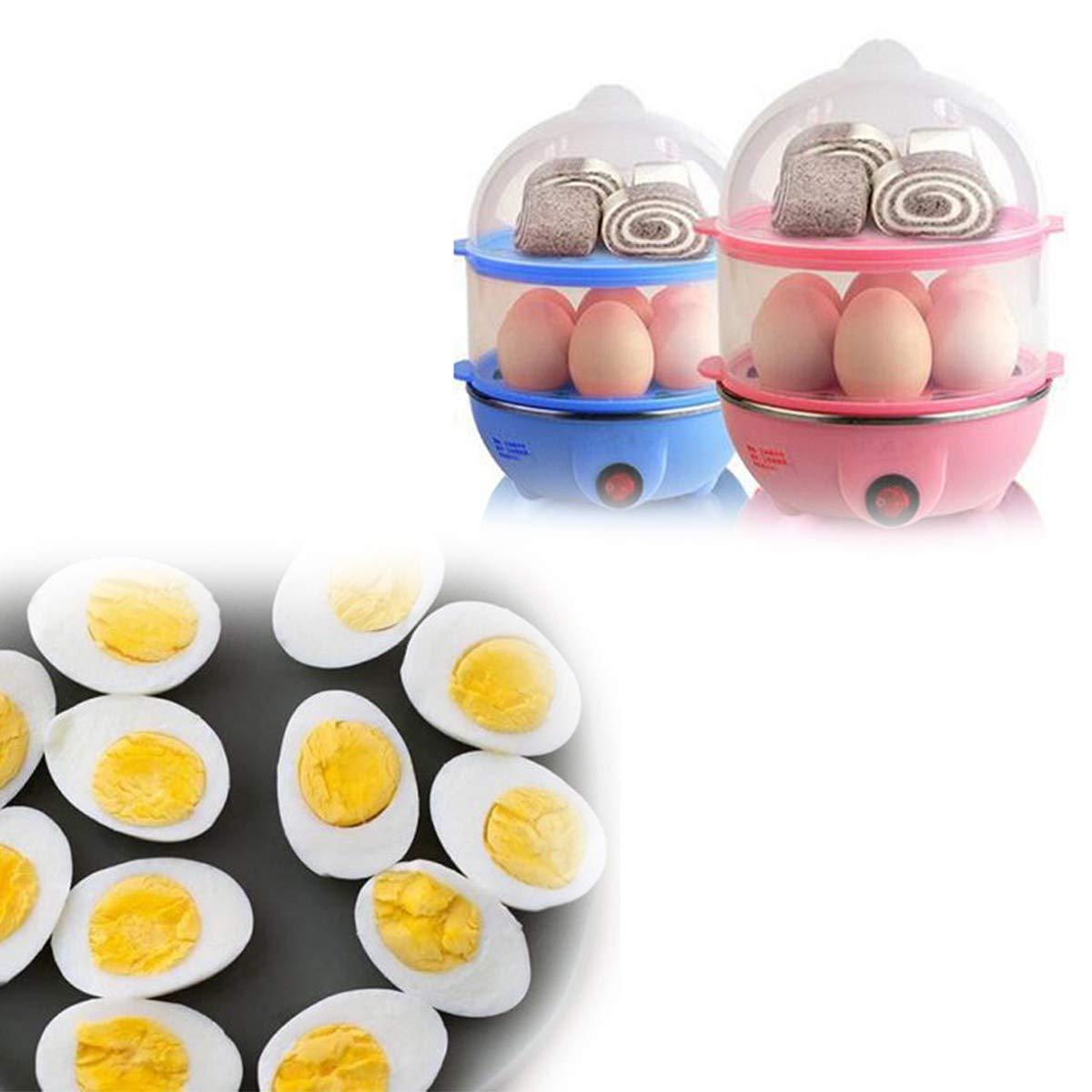 Compact design of the Electric Egg Boiler, showing its practical size for any kitchen.