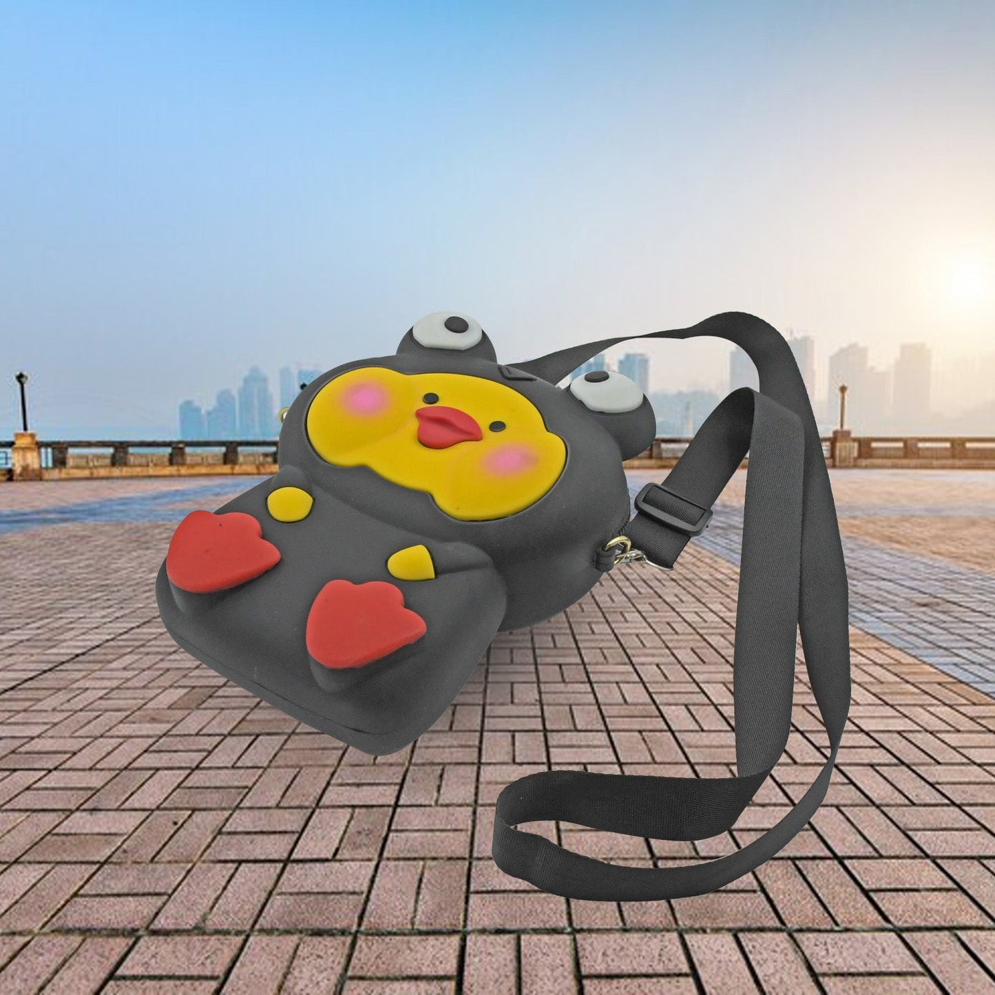 Multiple Cartoon Girls Backpacks in different mixed colours, showcasing the variety available.