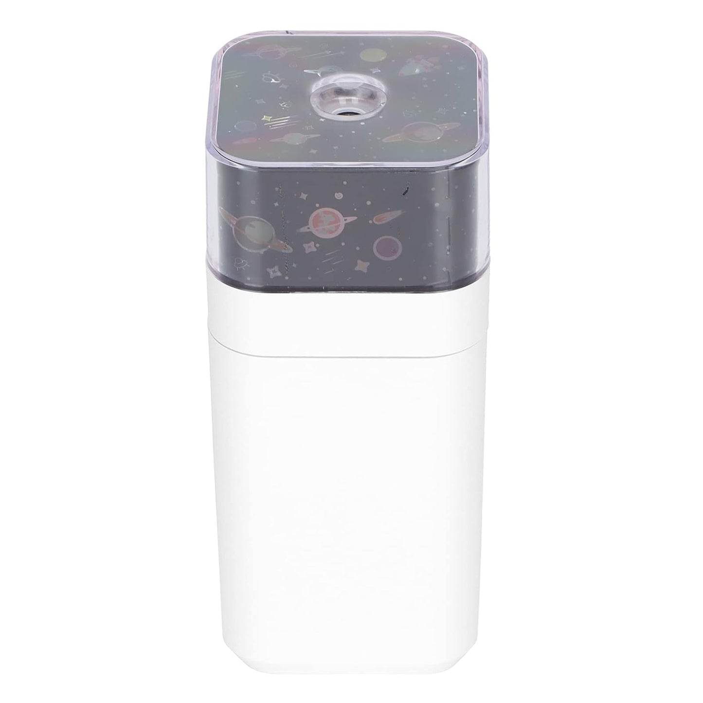 Close-up of the LED Star Night Light Projector, displaying its compact design.