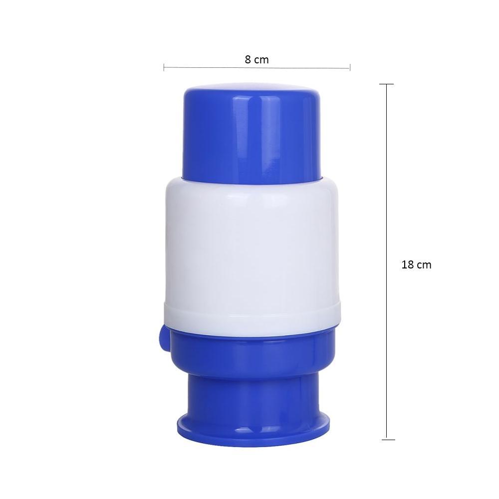 Portable manual water pump dispenser, ideal for home and office use.
