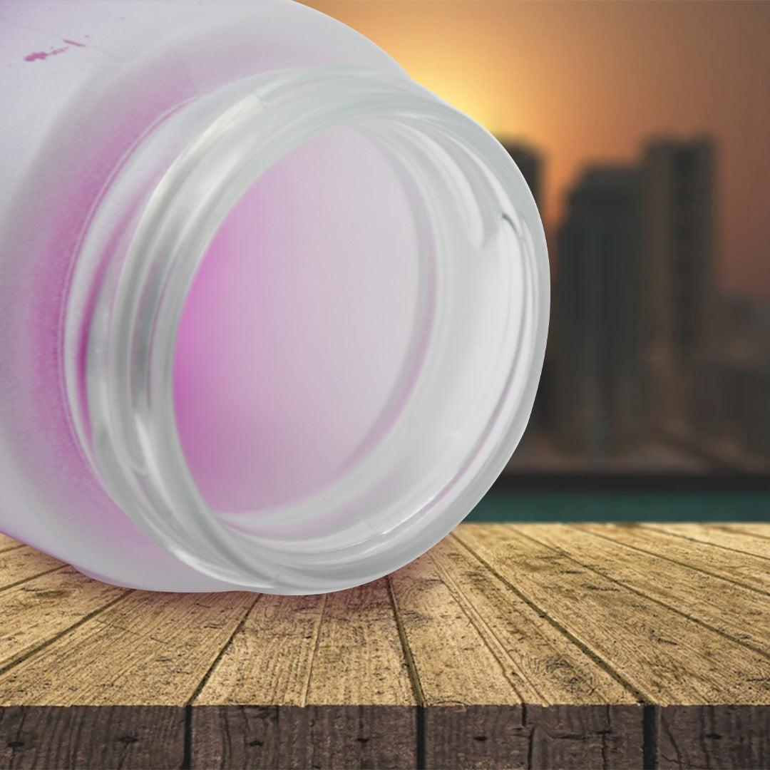 Durable glass water bottle designed for cycling, gym workouts, and active lifestyles.