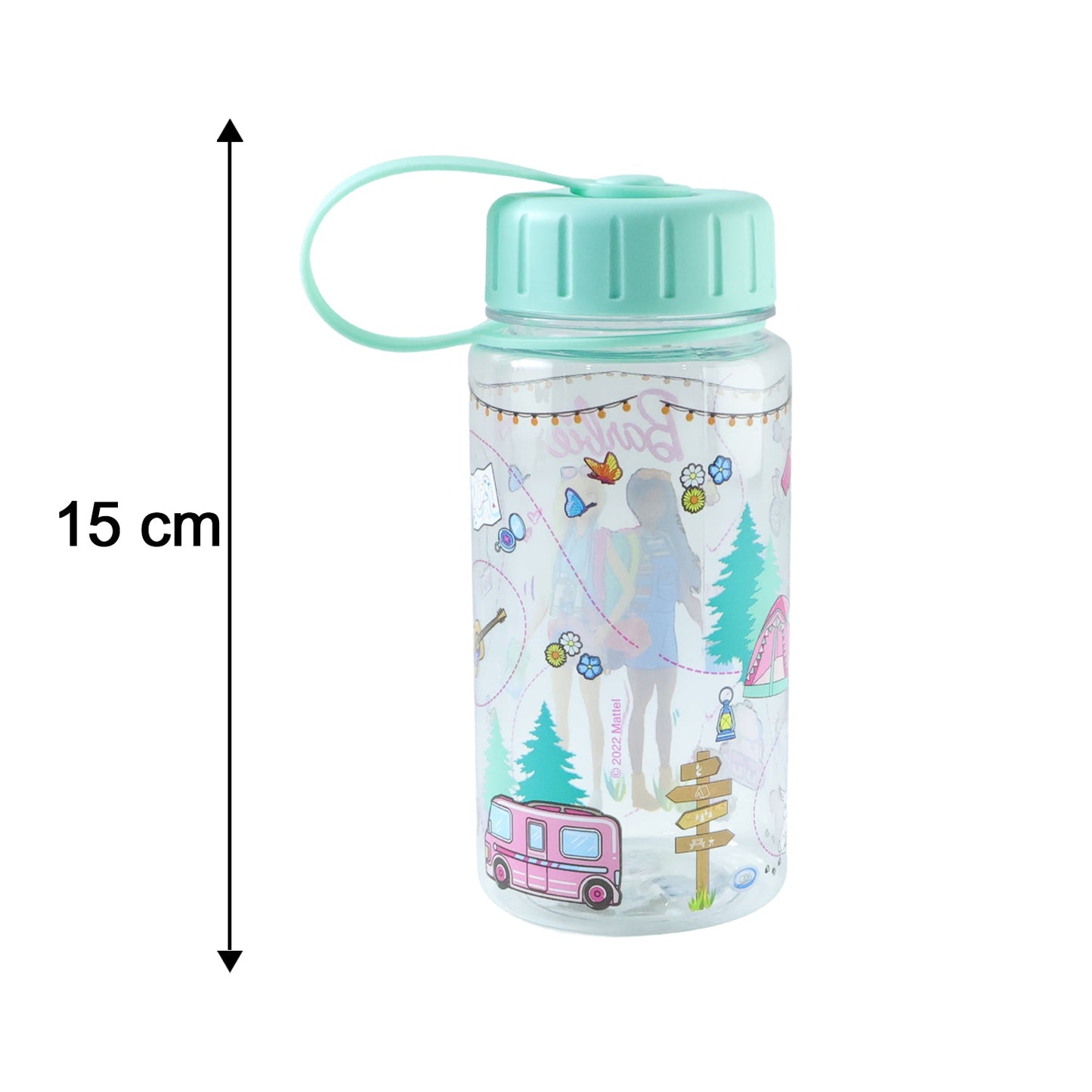 Size comparison of kids water bottles