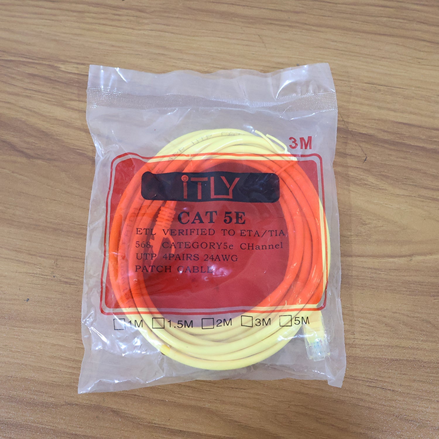 Flexible CAT 5E network cable ideal for gaming and streaming devices