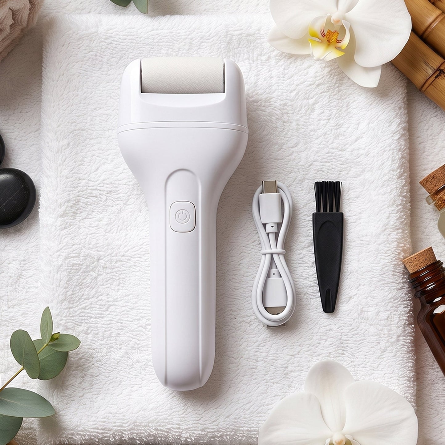 Electric Foot File – Rechargeable Callus Remover | AuriGlam