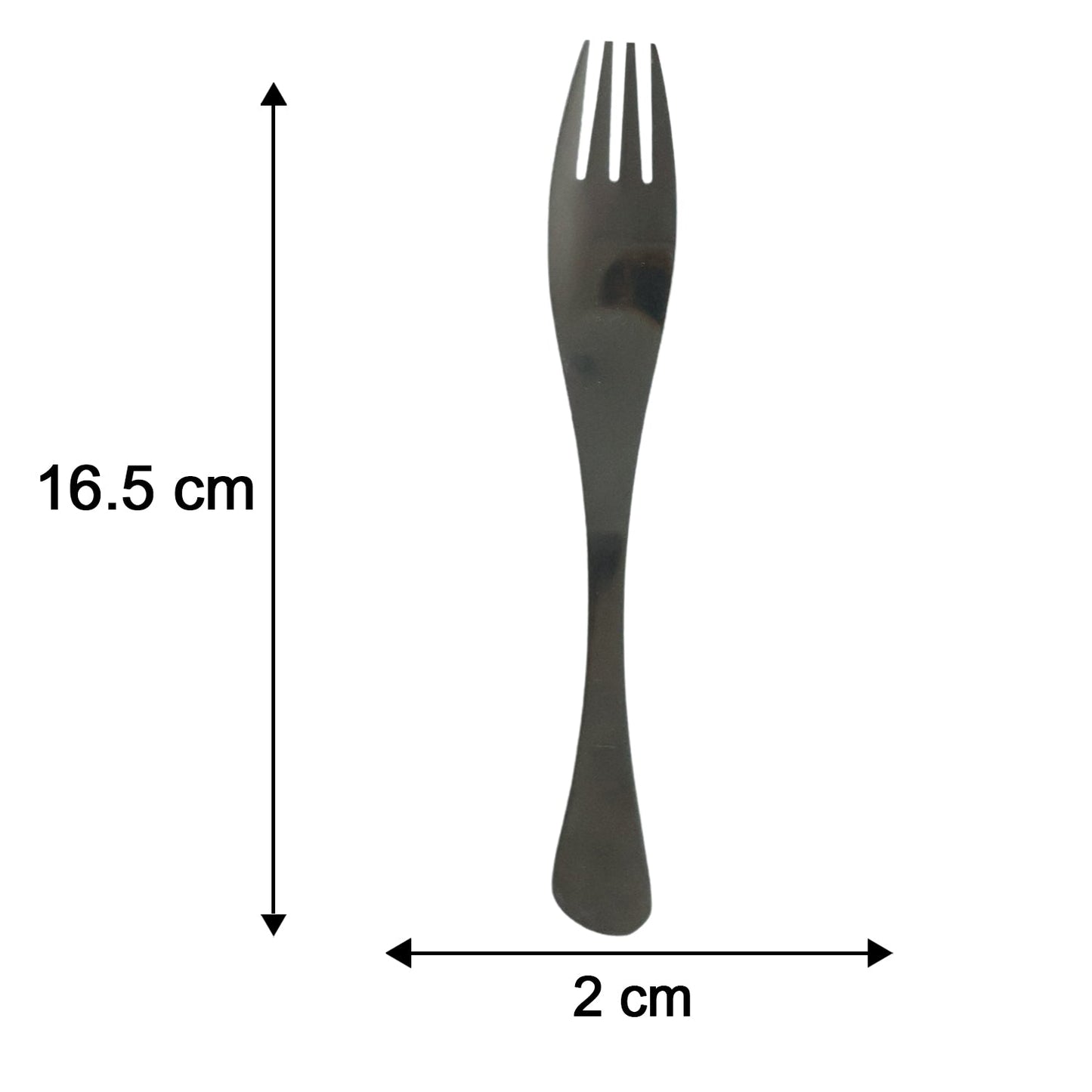 Compact 4 in 1 cutlery kit with pouch for picnics and travel