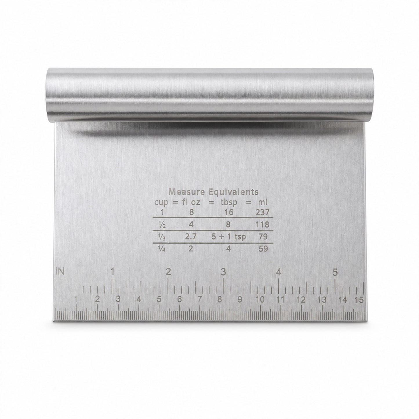 Kitchen dough divider and scraper for baking prep
