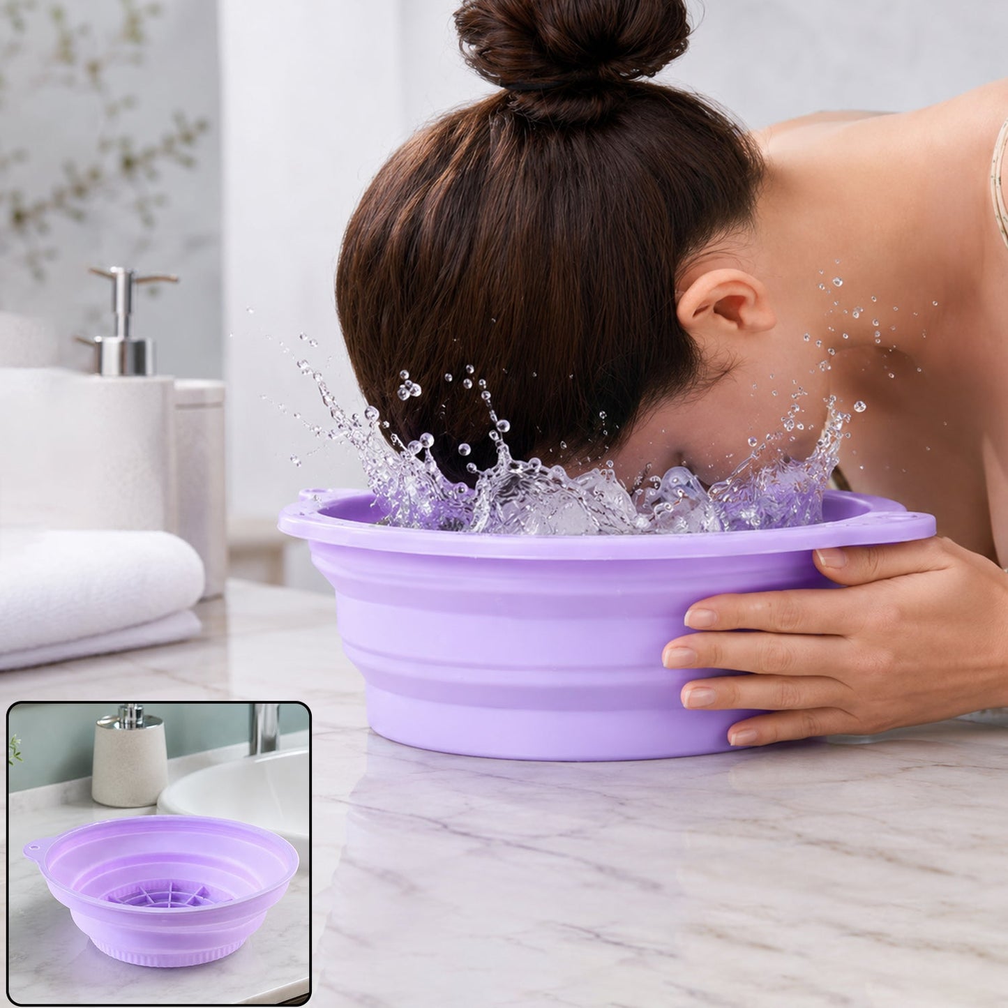 Facial Ice Bowl – Skin Tightening & Puffiness Reduction Tool