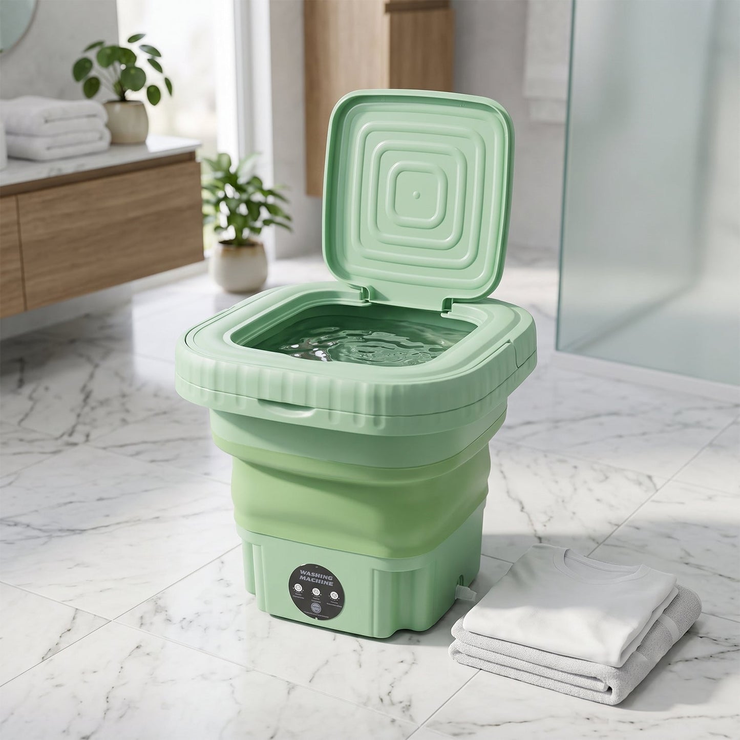 Portable Washing Machine – Mini Folding Washer for Delicates |