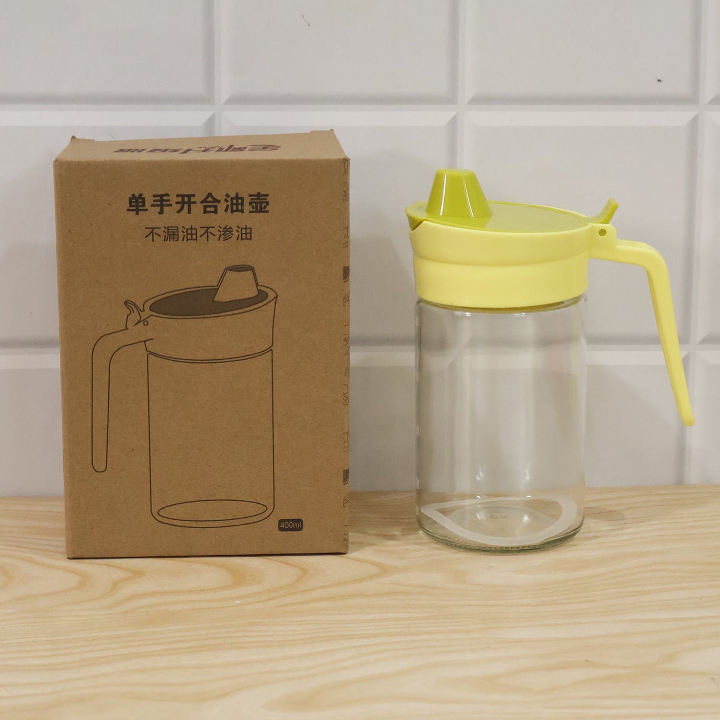 Glass oil dispenser 1 pc