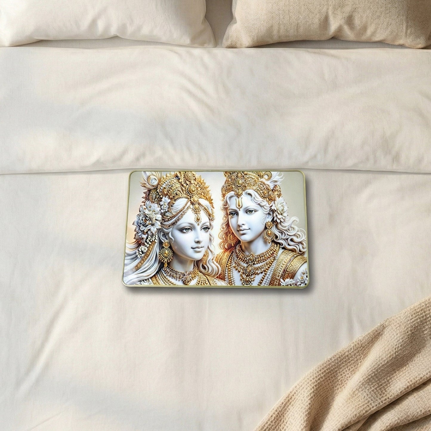 Beautiful Radha Krishna decorative wall panel